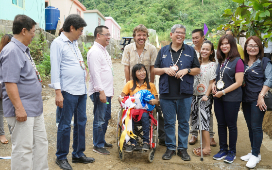 BDO Foundation builds homes for PWDs