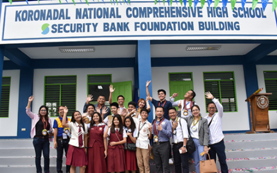 Security Bank Foundation's Build a School, Build a Nation surpasses 400th classroom mark