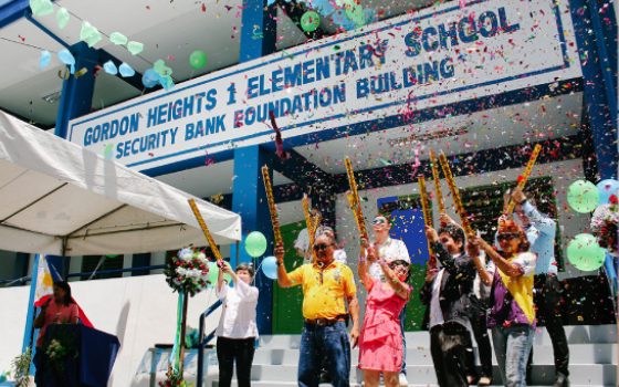 An investment like no other, Security Bank Foundation inaugurates classrooms for 7,000 students in Olongapo