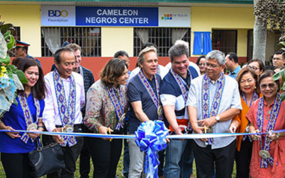 BDO Foundation and CAMELEON build center for abused children
