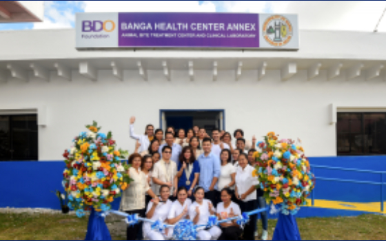 Iloilo, Negros Occidental and Aklan health centers level up through BDO Foundation